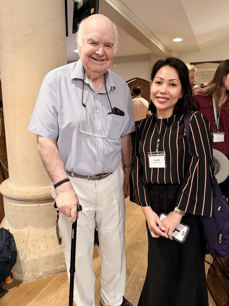 John Lennox and Larah Heinrich, Oxford